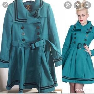 Hell Bunny Millie Coat. NWOT